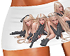 crypto girl mini skirt