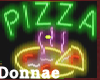 Neon Pizza Diner Sign