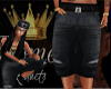 Stem Jean Shorts B