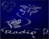 Butterfly Radio Silver