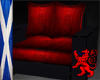 Black / Red Chair