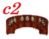 ~c2~ half cercle couch
