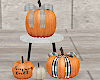 Fall Deco Table Pumpkins