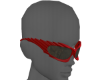 Spiked Glasses Red