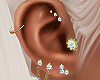 Gold Ear Piercing