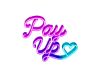 pay up neon sign <3