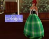 TK-1860 Style Green Gown
