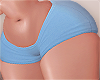 B. TIGHT BLUE SHORTS