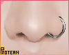 ❁Nose ring silver L