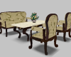 Elegant Sofas & Table