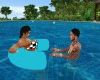 LtBlue Pool Float