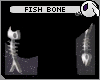 ~DC) Fish Bone Earings