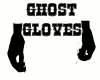 GHOST COSTUME GLOVES F