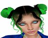 CM! Neon Twin Bun