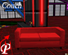 PB Red Rectangle Sofa