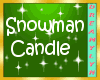 !D Snowman Candles