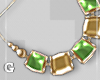 Sage Gold Necklace