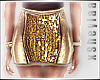 $ Sequin/Leather Skirt 3