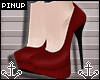 ⚓ | Pinup Pumps Red