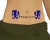 (JQ)juggalette belly tat
