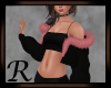 Fur Layer Jacket Pink