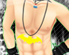 /!/ Bat Yellow necklace