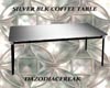 Silver Blk Coffee Table