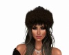 Fur Hat Dark Brown