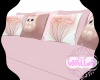 Pink Kittie Sofa