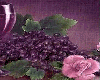 Pink Rose and Grapes
