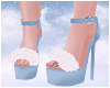 🐾 blue xmas heels