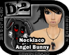 [D2]Necklace Angel Bunny