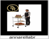 waiter with trolley