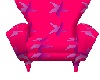 Prpl Pnk Star Chair