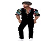 casual fit flower shirt