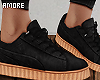 $ Black Sneakers