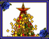 Christmas tree w/ stars