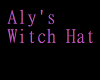 Aly's Witchy Hat
