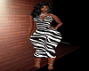 SULTRY ZEBRA DRESS