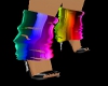 {LA} Rave rainbow boots