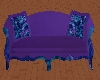 LL-Blue fern french sofa