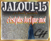 CH- Je Suis Jaloux