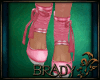[B]pink glitter shoes