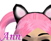Black-pink Kitty Ears