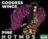 Pink Goddess Wings