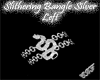 Slithering Bangle Silv L
