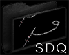 "SDQ" Earrings