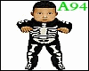 Baby boy walks1 skeleton