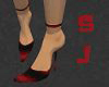 SJ Red and Black Heels