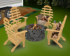 Fire Pit w Chairs